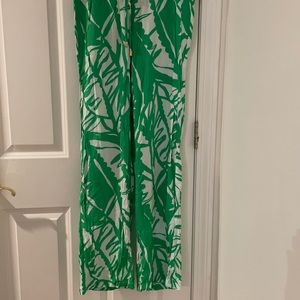 Lilly Pulitzer for Target Pants leaf print Small